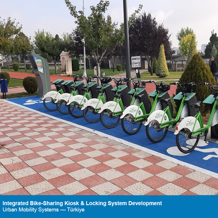 Integrated Bike-Sharing Kiosk & Locking System Development — Urban Mobility Systems — Türkiye